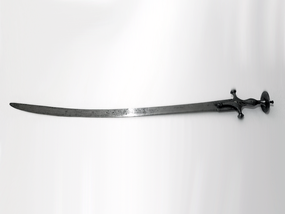 Gun-Hilt Tegh Sword